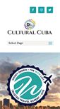 Mobile Screenshot of culturalcuba.com